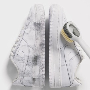 Brosse à linge multifonctionnelle SY, brosse à chaussures à poils doux, brosse à nettoyer les chaussures avec distributeur de savon, brosse à chaussures en daim - Product Image 4