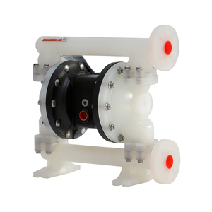 Pompe pneumatique à diaphragme en plastique ARO PD10P-AKS-KTT 1/4 pouce pour le transfert de fluides chimiques - Product Image 2