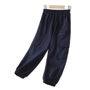 Nouveau printemps été Style mince pantalon cargo à séchage rapide pour <span class=keywords><strong>les</strong></span> garçons plus âgés survêtement populaire grandes poches toile compagnon parfait pour enfants - Product Image 6
