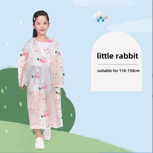 Impermeabile per Adulti in EVA, Design 3D Cartoon, Ecologico, Antivento, Traspirante, Leggero, per Viaggi ed Escursioni - Product Image 4