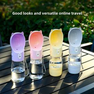 Offre Spéciale Portable chat et <span class=keywords><strong>chien</strong></span> bouteille d'eau détachable mangeoire conteneur Direct boire en plein air <span class=keywords><strong>voyage</strong></span> Pet tasse d'eau - Product Image 2