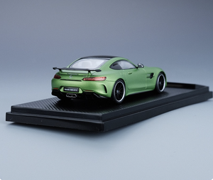 Modellino Auto <span class=keywords><strong>Mercedes</strong></span>-<span class=keywords><strong>Benz</strong></span> AMG-GTR 'Green Monster' in Lega di Alluminio 1/43, Assemblato e Personalizzato, Quasi Realistico, <span class=keywords><strong>Giocattolo</strong></span> in Metallo Pressofuso - Product Image 4