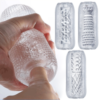 Masturbateur TPE à bas prix, Godet de masturbation en TPE, Masturbateur de pénis en TPE pour homme, Jouet sexuel vaginal, Vagin artificiel de poche