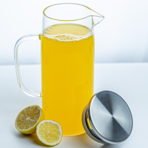 Jarra de água de design de beleza, popular, jarra de vidro de borosilicate - Product Image 4