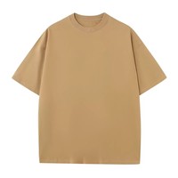 T-shirt en coton 100% surdimensionné en gros, t-shirt vierge pour homme, t-shirt lourd, impression personnalisée, t-shirts pour homme