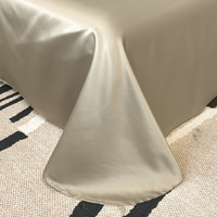 Ensemble de literie de luxe en coton brodé pour chambre à coucher, style européen, housse de couette, édredon, ensemble de literie doré de luxe
