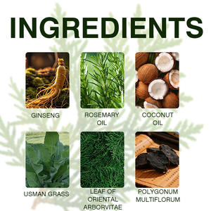 Ensemble de soins capillaires nourrissants pour cheveux apaisants pour le cuir chevelier à base de feuilles d'arbre de vie biologique - Product Image 5