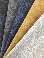 Chaussures en tissu de cuir PU Nubuck, motif brossé très populaire, faux SMS, tissu en daim pour chaussures, sacs imprimés léopard