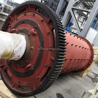 Molino de Bolas Seco Industrial de Gran Capacidad con Motor de Corriente Alterna para Molienda de Minerales de Alta Producción