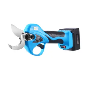 Professional DIY Alloy Steel 45mm Garden Tree Lithium Cordless Battery Pruning Shears