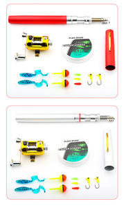 Portable Pocket Telescopic Mini <strong>Fishing</strong> Pole <strong>Pen</strong> Shape Folded <strong>Fishing</strong> <strong>Rod</strong> Hard Portable <strong>Durable</strong> Winter Ice <strong>Fishing</strong> <strong>Rod</strong> Lake <strong>Rod</strong> - Product Image 4