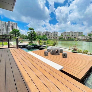 Tái chế composed Vật liệu ngoài trời không thấm nước hồ bơi vườn Patio <span class=keywords><strong>WPC</strong></span> Composite <span class=keywords><strong>decking</strong></span> tầng - Product Image 6