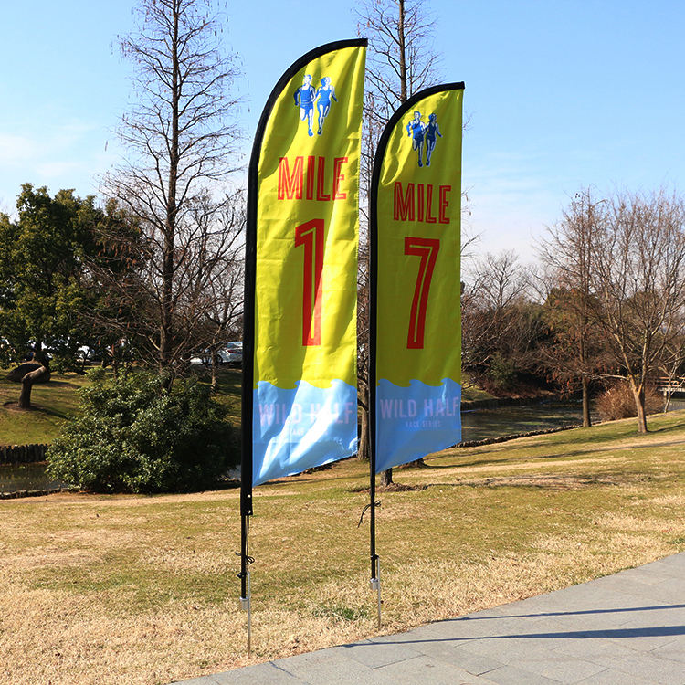 Feather Flag Double-sided printing