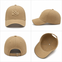Casquette de baseball brodée 3D avec logo personnalisé, en coton premium, 6 panneaux structurés, prix d'usine en gros, visière sandwich, casquette de sport