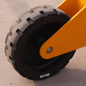 GL0165, venta directa de fábrica, transpaleta eléctrica todoterreno, transpaleta de campo traviesa, carretilla elevadora para exteriores para terrenos irregulares - Product Image 6