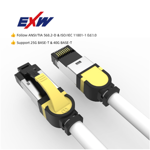 Nhà máy OEM màu kép CAT5e CAT6 cat6A CAT7 cat8 Ethernet <span class=keywords><strong>UTP</strong></span> FTP sstp 0.5 M 1m 5 m mèo <span class=keywords><strong>8</strong></span> vá dây cho quản lý màu sắc - Product Image 4