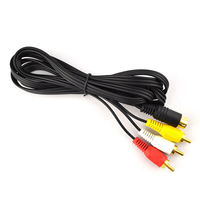 Untuk SEGA adaptor Video Audio Saturnus kabel HDTV kabel plastik kabel AV untuk komputer TV kabel RCA untuk Sega
