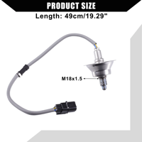 Nouvelle sonde d'oxygène lambda O2 pour rapport air-carburant 36531-6A0-A01 (OE 365316A0A01) compatible avec Accord INSPIRE