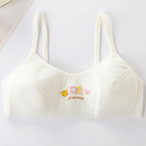 Soutiens-gorge d'entraînement pour adolescentes, dessin animé adorable, sans couture, avec 95% de coton, soutien-gorge pour petite poitrine, sans armatures, tube top pour adolescentes - Product Image 5