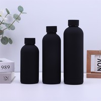 500ml Bouteille d'eau isolée en acier inoxydable Gourde D'eau Enfant Gourd Thermos Kola Thermes Bouteille d'eau
