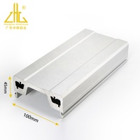Module personnalisé Rail de guidage en aluminium 6063 6061 Modules coulissants linéaires Profilés en aluminium Plate-forme de dérapage mécanique Ensembles glissants