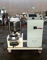 Presse à huile hydraulique à froid verticale automatique pour l'extraction d'huile de sésame, de noix, de graines de thé, de graines de lin, d'amandes et d'olives
