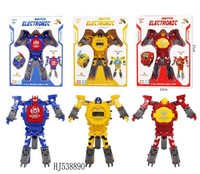Montre numérique pour enfants, transformation électrique, jouets, déformation Robot, offre spéciale,