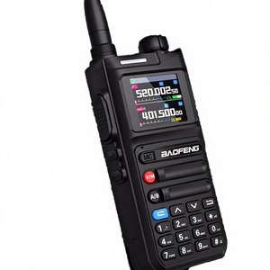 Talkie-walkie analogique bidirectionnel BF-UV26 10W avec portée de 10 km, 999 canaux, alertes météo NOAA, réception GPS et FM - Product Image 1