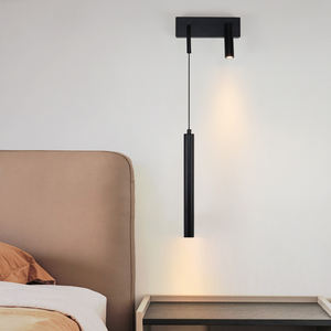 <span class=keywords><strong>Lampe</strong></span> murale suspendue pour <span class=keywords><strong>chevet</strong></span> avec projecteur LED réglable en hauteur - Product Image 6