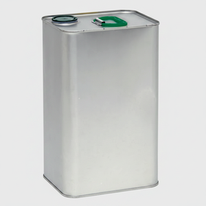Kontensan HA 5L Rectangular Olive Oil Tin Can Custom Print Food Grade <b>Empty</b> Packaging 119x153x306mm 436g - Product Image 2