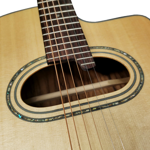Guitare Gypsy Aiersi Archtop Traditionnelle à Trou en D, Instrument de Musique Acoustique Vintage, Marque Personnalisée, Prix d'Usine en Gros - Product Image 4