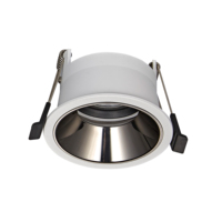 SD042 Xushuang GU10 MR16 Réflecteur LED en aluminium anti-éblouissement, boîtier encastré, spot moderne pour intérieur, garantie 3 ans
