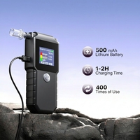 Testeur d'alcoolémie portable, détecteur d'alcool à capteur semi-conducteur, éthylotest haute précision avec écran LCD pour usage personnel quotidien