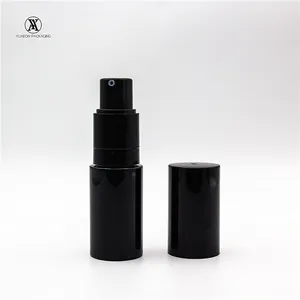 Boş 35ml plastik saç hacim toz ambalaj tozu glitter dağıtıcı pet talk pompa talk pudra sprey şişesi siyah