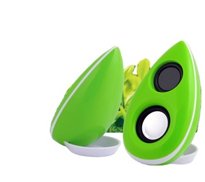 Altavoz usb pequeño con bajo de alta calidad, mini altavoz para ordenador, con accesorios - Product Image 1