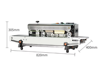 Fabriqué en Chine Mini FR-900 semi-automatique en aluminium Sachet en plastique Machine de thermoscellage de sac bon prix