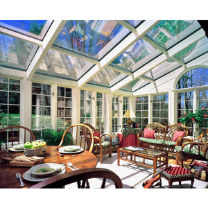 Panneaux solaires de maisons en verre de <span class=keywords><strong>solarium</strong></span> commercial en aluminium d'extérieur autoportantes modernes pour des villas de patio couvrant l'hiver - Product Image 3