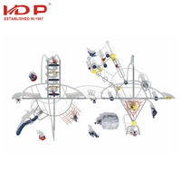 HUADONG HD-SWN012 2024 Nuevo Equipo de Juegos al Aire Libre para Niños, Ejercicio Físico, Entrenamiento, Capacidad >500kg para >10 Usuarios