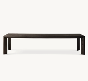 Table d'extension de table à manger rectangulaire <span class=keywords><strong>Arles</strong></span> de très grande taille au design contemporain Sassanid - Product Image 4