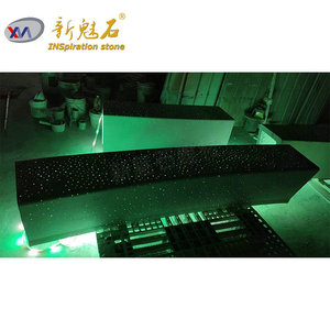 Nuevos Materiales de Construcción de Imitación de Piedra, Banco de Hormigón Iluminado para Exteriores, Asientos de Hormigón de Alta Resistencia, Tamaño Personalizable - Product Image 3