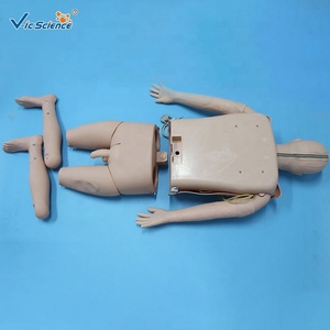 Maniquí de Primeros Auxilios Multifuncional Avanzado con Enchufe del Reino Unido y Sensor de Ventilación por Compresión para Hospitales, Escuelas y Exámenes de Emergencia - Product Image 3