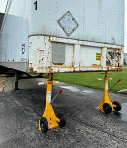 Spin Top phong cách an toàn nâng <span class=keywords><strong>Jack</strong></span> 100000lbs/45 tấn tĩnh tải công suất Trailer container ổn định <span class=keywords><strong>jack</strong></span> đứng - Product Image 3