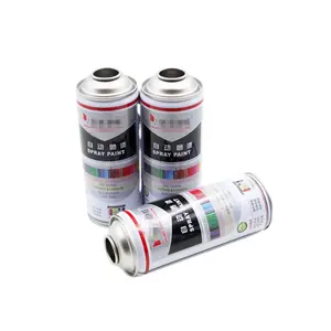 Factory supplier 65mm diameter disposable metal aerosol can