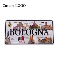 Cadre de plaque d'immatriculation de voiture en étain personnalisé - Commande en gros avec design créatif pour cadeaux d'affaires