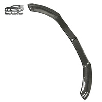 Nouveau Spoiler avant en fibre de carbone brillante NeoAuto Tech W205 Classe C style RZ à visser pour Mercedes-Benz C180/C200