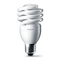 Lampe à économie d'énergie Philips, spirale standard E27, auto-ballastée, 23W, tube fluorescent ultra-lumineux, éclairage ultra-lumineux 6500K 2700K