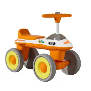 卸売高品質ミニ炭素鋼フレームライドオン車のおもちゃ子供スクーターペダル赤ちゃん三輪車バランスバイク4輪