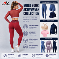 Ensemble de yoga pour la pratique en studio, vêtements de sport personnalisés pour femmes, extensibles dans quatre directions, essentiels pour l'entraînement, usine ODM, collections saisonnières