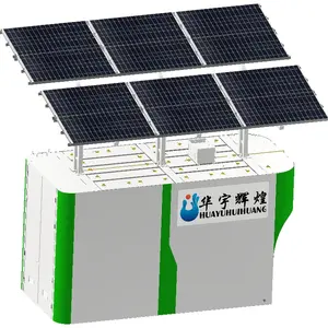 信頼性の高い高効率150m3/d太陽光発電高効率パッケージ排水処理プラント