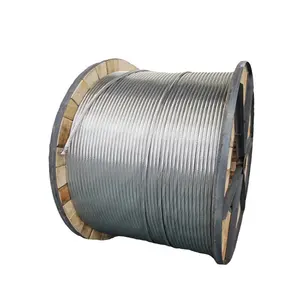 Multi low relaxation 7.8mm Strand Steel Wire 12.7mm post tension steel wire strand Galvanized Steel Wire Rope